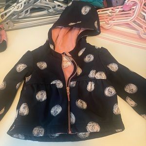 Cat and Jack polka dot jacket